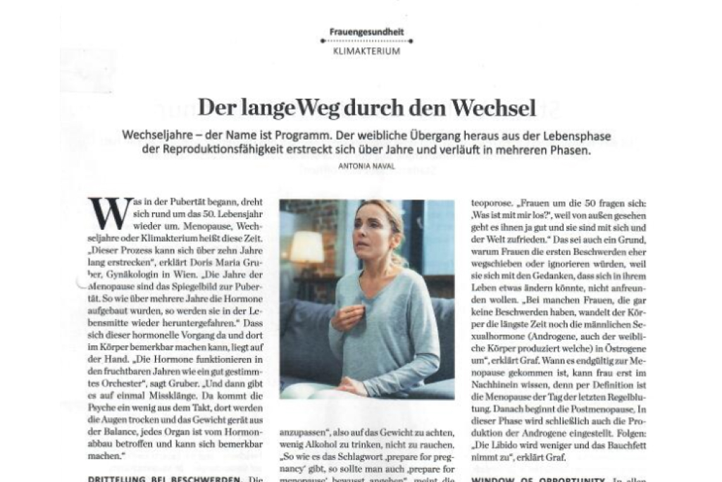Artikel Der lange Weg durch den Wechsel