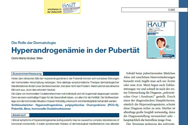 Fachartikel Hormonersatz in der Menopause