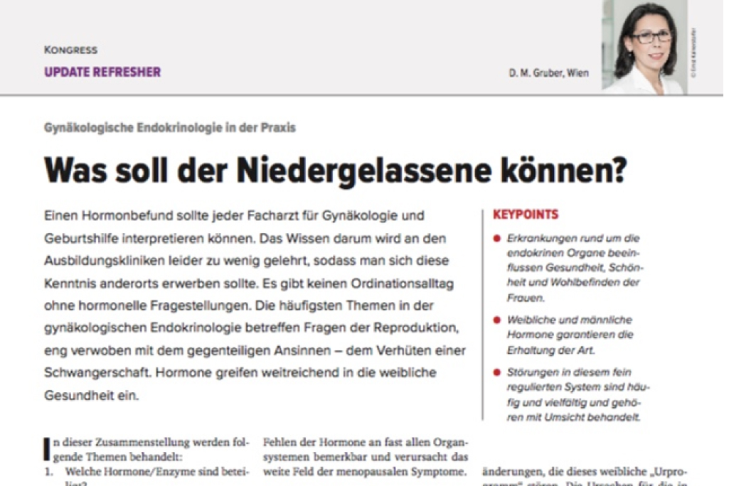 Portrait der Frauenärztin aus Wien